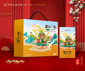 小米包装 杂粮礼盒