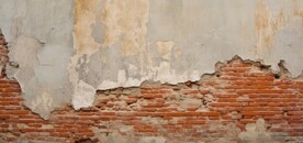 复古斑驳红砖水泥墙背景墙壁画