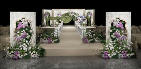 法式婚礼草图大师su模型