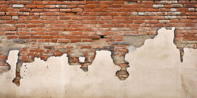 复古斑驳红砖水泥墙背景墙壁画