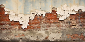 复古斑驳红砖水泥墙背景墙壁画