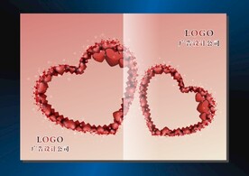 爱心美丽 书本封面