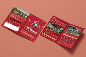 健身房周年庆DM单