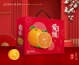 爱媛包装 果冻橙礼盒