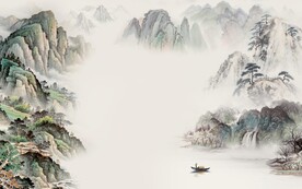 简约 高档人气山水 TiF分层