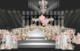 韩式水晶婚礼效果图