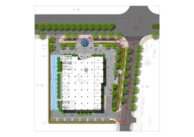 商业街景观设计平面图