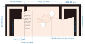 欧式婚礼舞台背景板