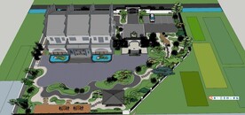 中式别墅庭院景观设计