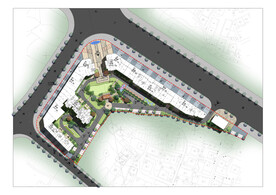 小区主入口景观设计平面图