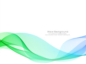 环保节能科技波浪