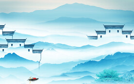 高清 现代清晰山水 Tif分层