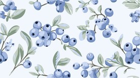 花纹浆果草莓背景图案