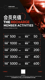 酒吧会员充值优惠