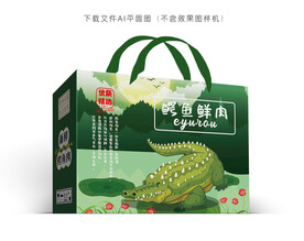   鳄鱼肉包装