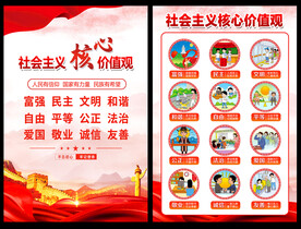 社会主义核心价值观宣传