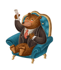 拿着offer的严肃的熊总裁