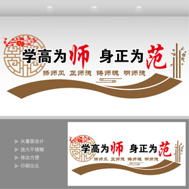 师德师风文化墙