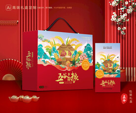 五谷杂粮包装 谷物礼盒