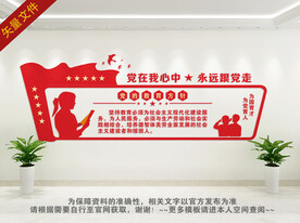 党的教育方针背景墙