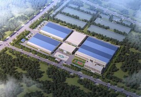 工厂规划设计案例鸟瞰图