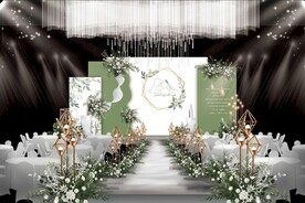 小清新婚礼背景