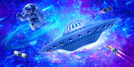 太空宇宙星空宇航员