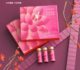 高端女性私密凝胶护理包装设计 