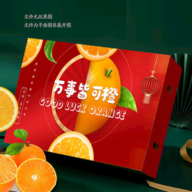 橙子礼盒 沃柑包装 
