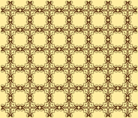 CDR矢量高档金色花纹底纹背景