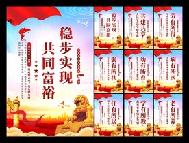 共同富裕党建海报