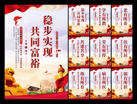 共同富裕党建海报