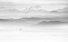 新中式山水装饰画