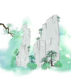 张家界采药老人