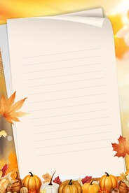 秋天丰收背景广告设计