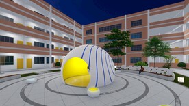 宇宙科学知识庭院设计