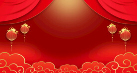 龙年大气展板模板