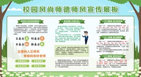 师德师风展板