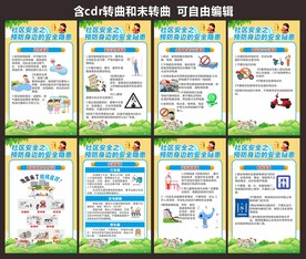 社区安全宣传