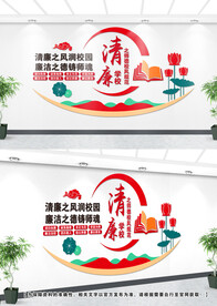 学校廉政文化墙