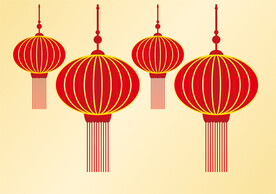 红灯笼设计CDR矢量图