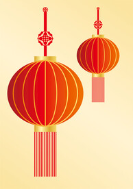 红灯笼设计CDR矢量图
