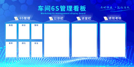 车间6s管理展板板