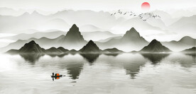 水墨画