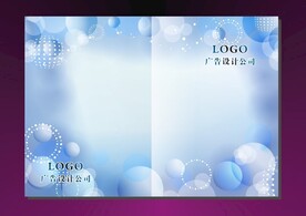 淡蓝泡沫 书本封面