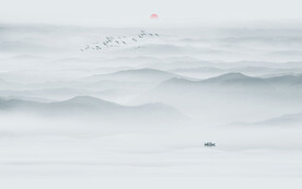 新中式山水画