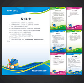 学校职责 制度展板