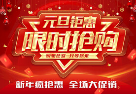 元旦限时抢购