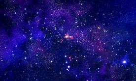 宇宙星空舞台背景图