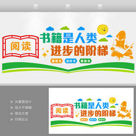 图书馆文化墙